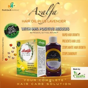 Azalfa Hair Oil & Azalfa Hair Powder (COMBO PACK)